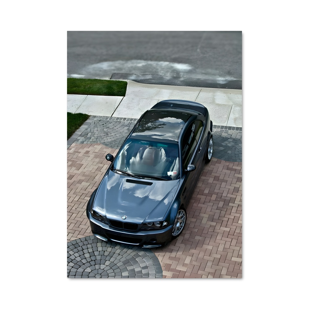 Poster E46 Noir Étoilé